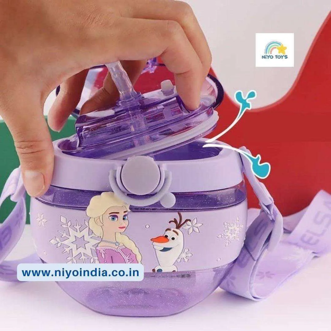 420ML Frozen & Mickey  Print Kids Sipper Bottle