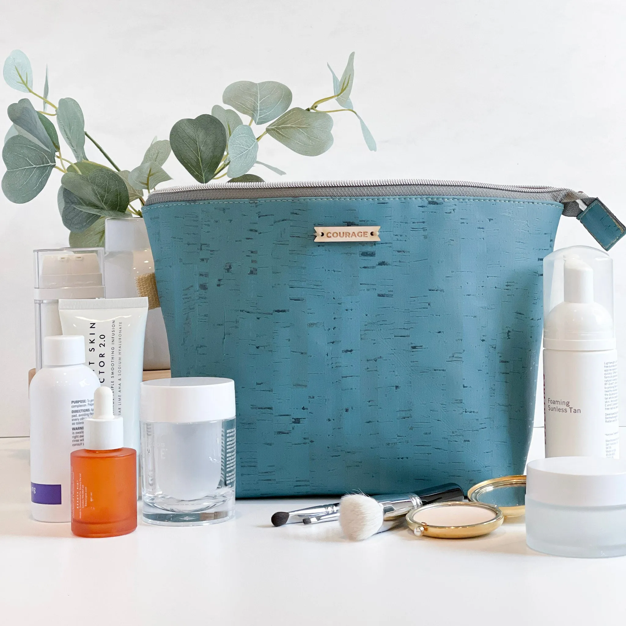 ADVENTURER cosmetics bag | AQUAMARINE