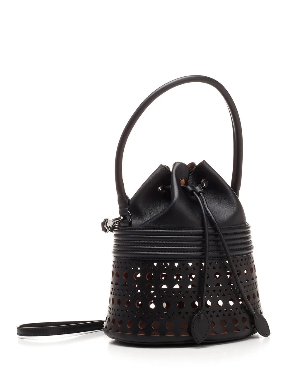 Alaïa Corset Drawstring Bucket Bag
