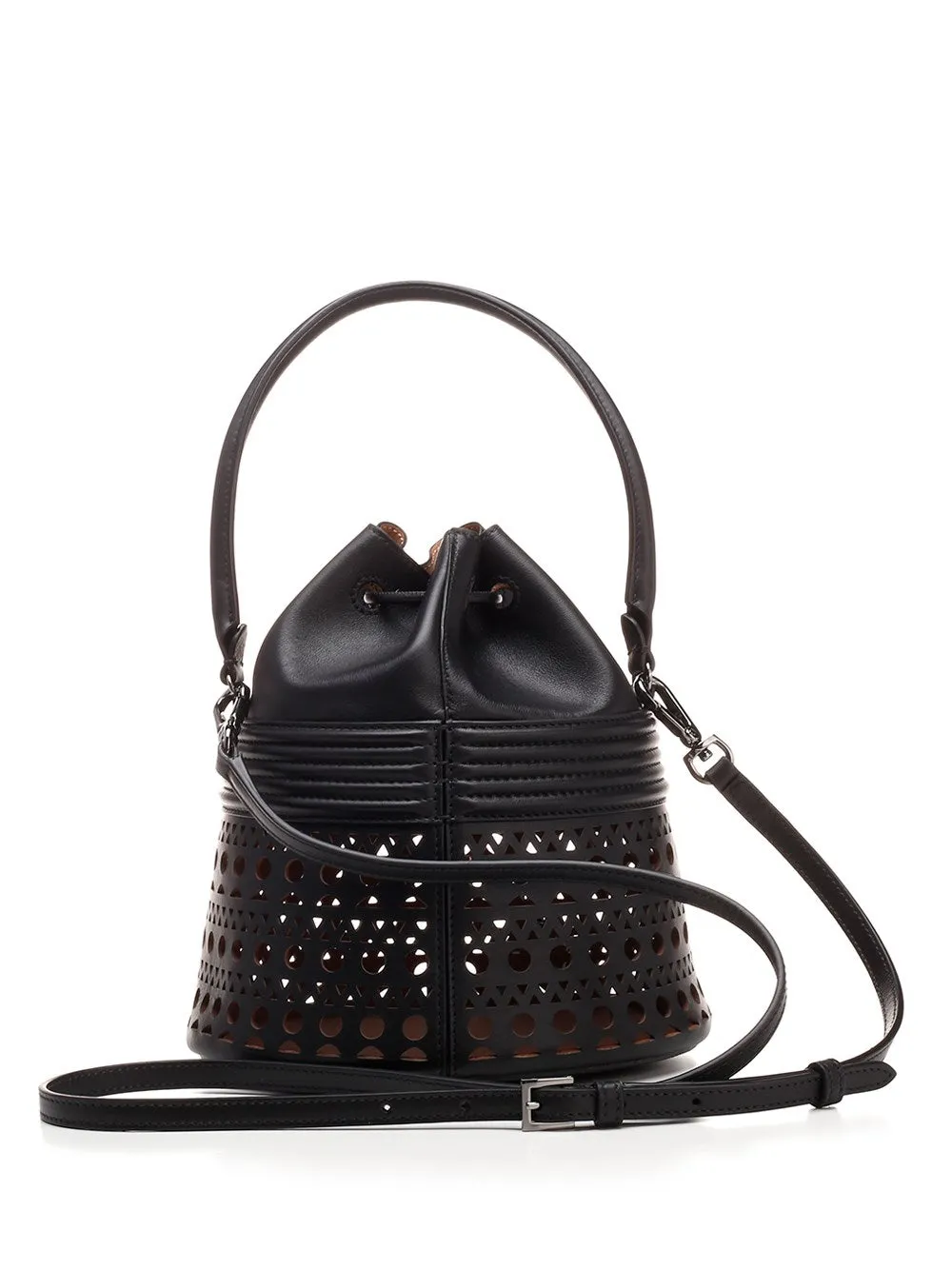 Alaïa Corset Drawstring Bucket Bag