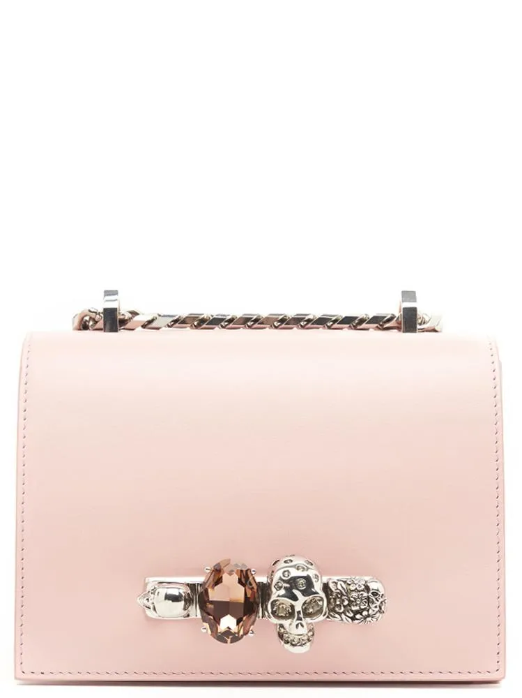 Alexander McQueen Jewelled Satchel Shoulder Bag