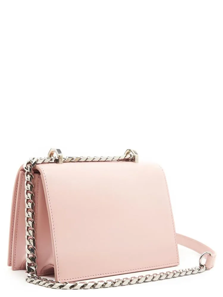Alexander McQueen Jewelled Satchel Shoulder Bag