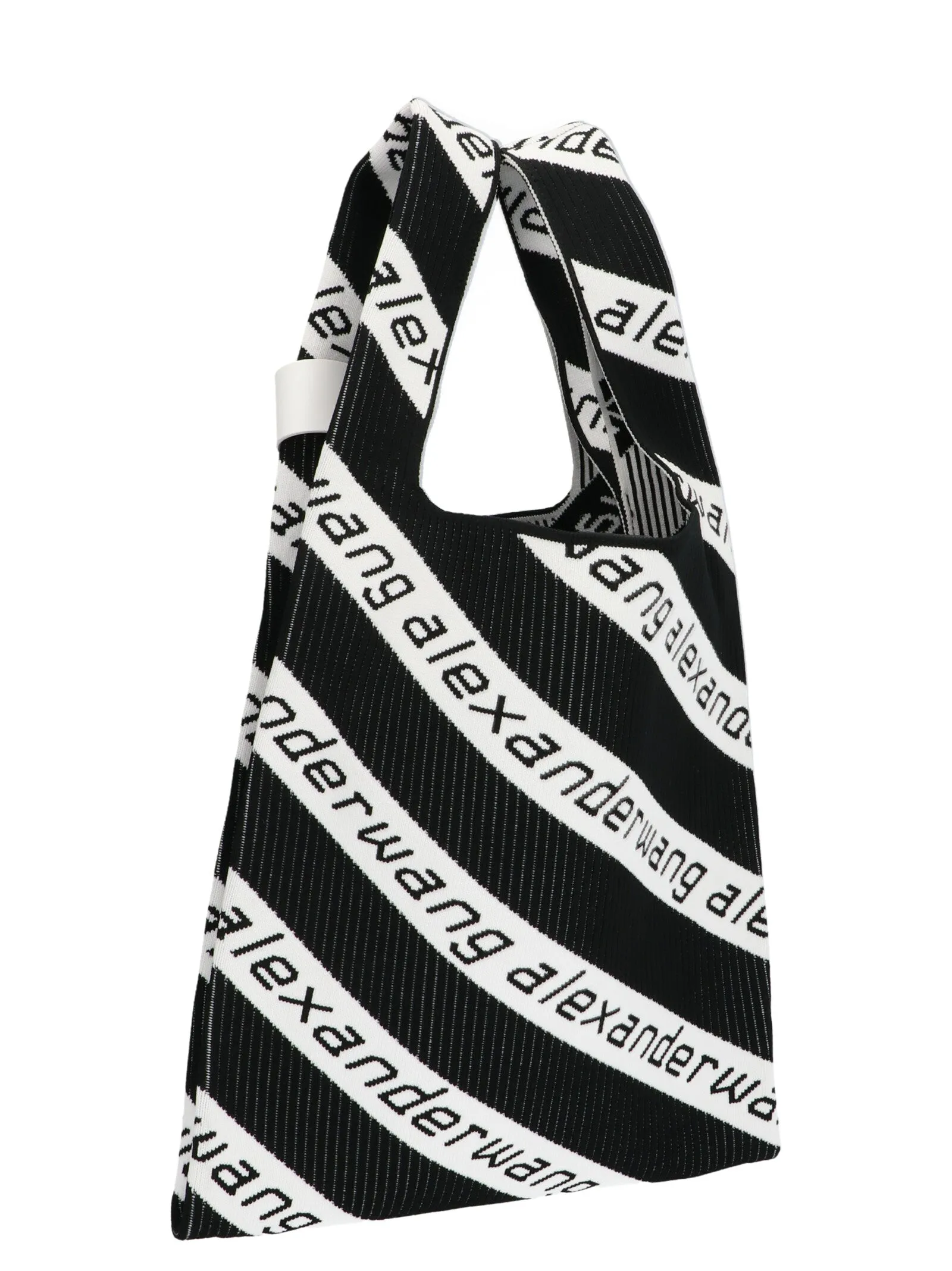 Alexander Wang Logo Striped Tote Bag