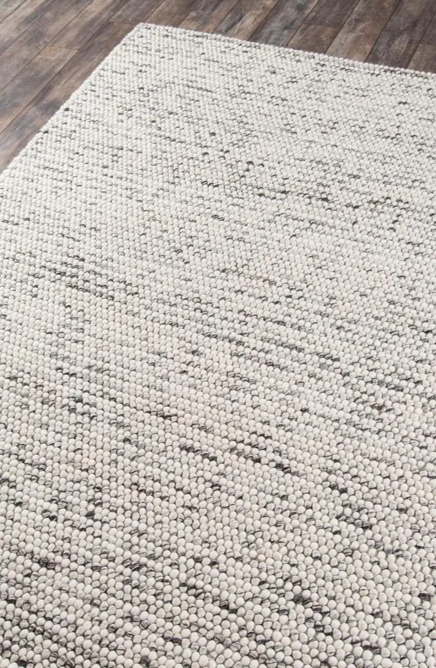 Andes | Beaded Ivory Modern Italian Hand Woven Area Rug