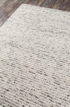 Andes | Beaded Ivory Modern Italian Hand Woven Area Rug