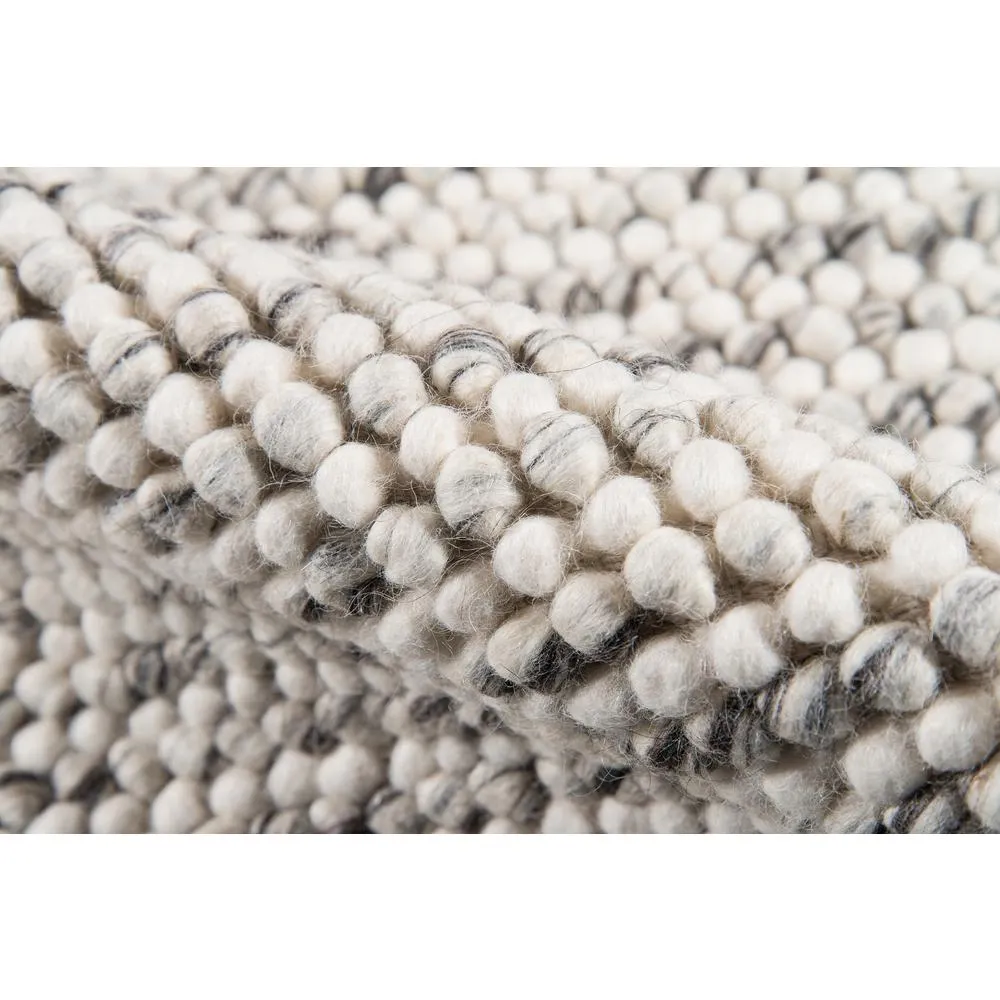 Andes | Beaded Ivory Modern Italian Hand Woven Area Rug