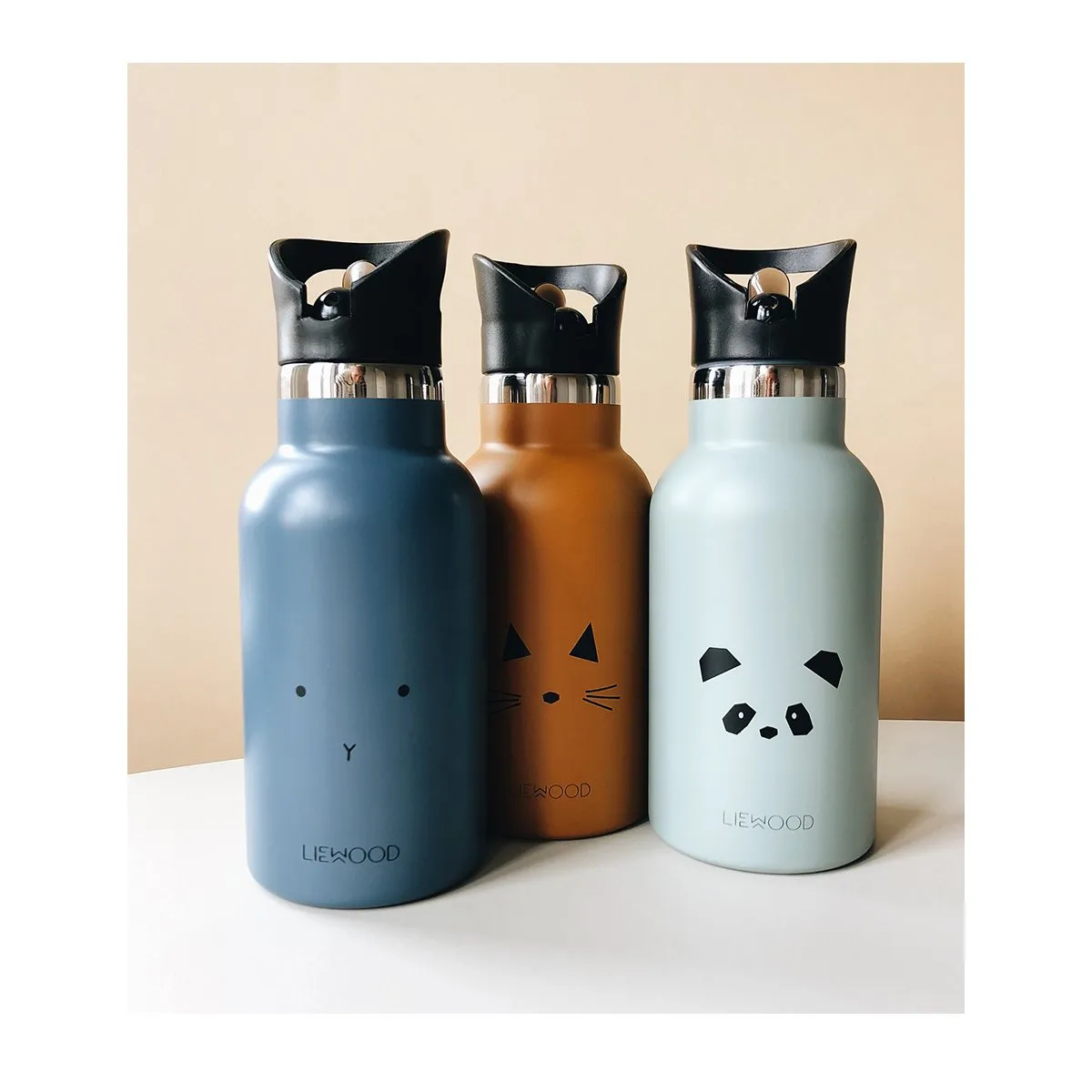 Anker Water Bottle - Rabbit blue wave