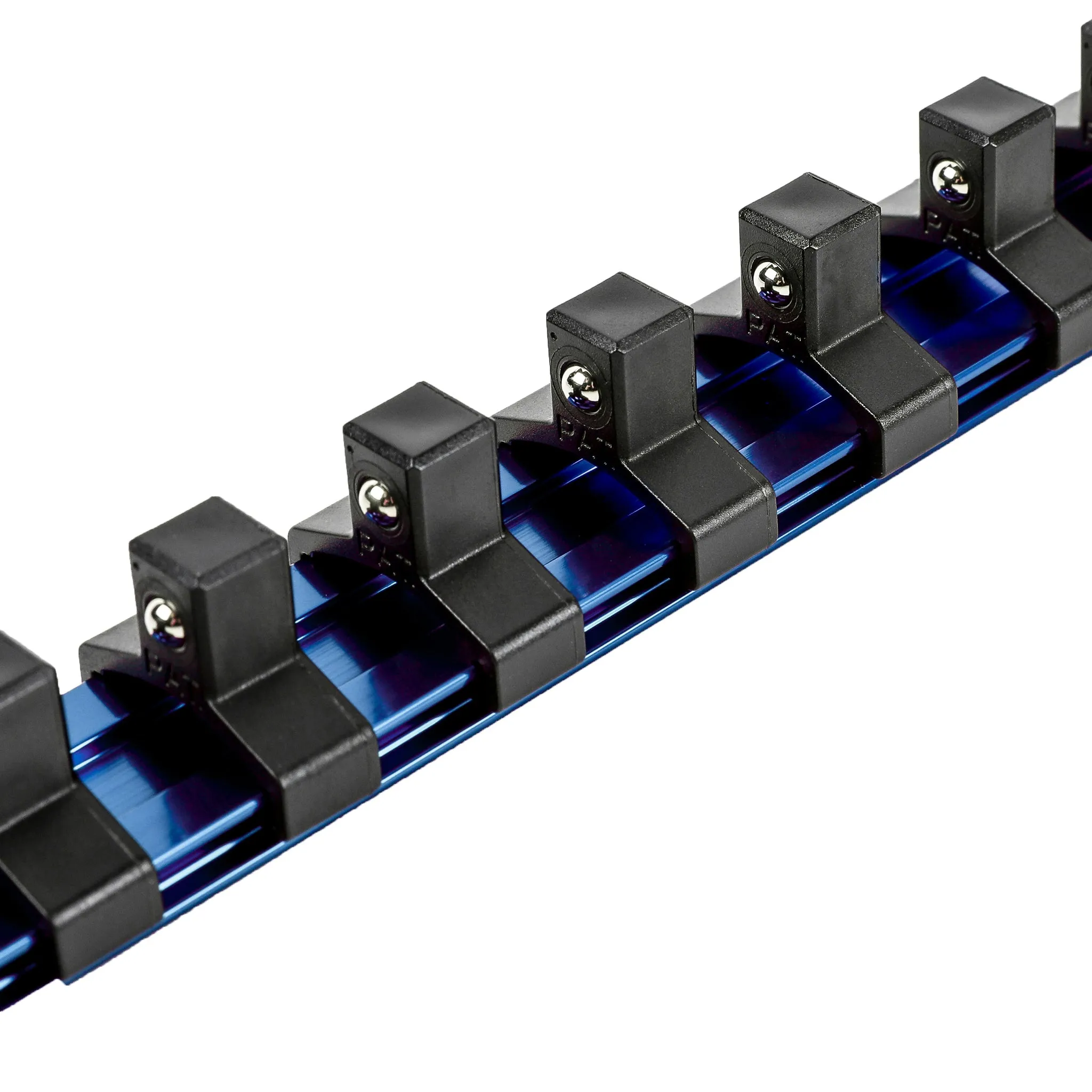 ARES 70122 - 3/8" Blue 9.84" Aluminum Socket Rail