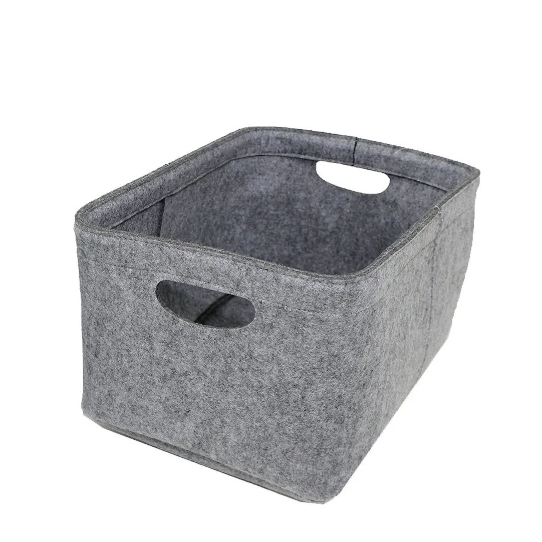 Athena Felt Rectangular Basket