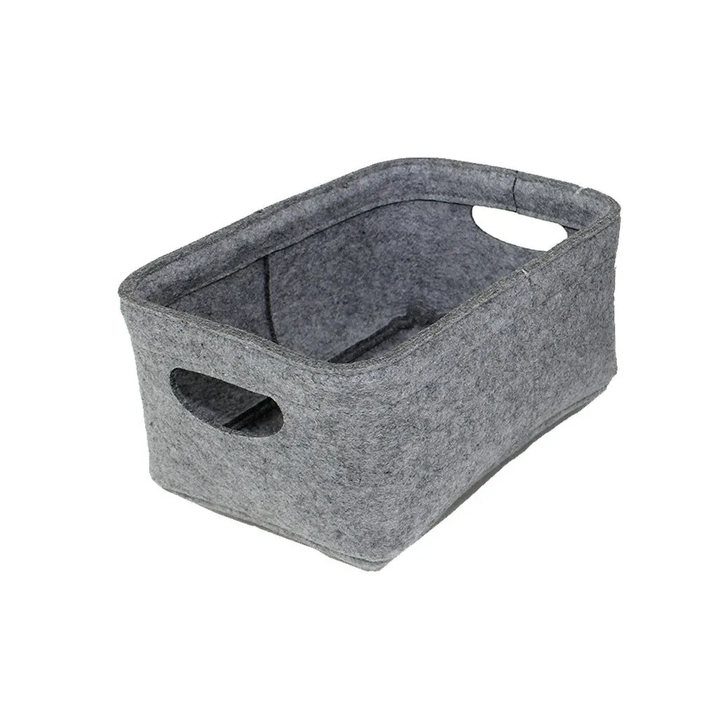 Athena Felt Rectangular Basket