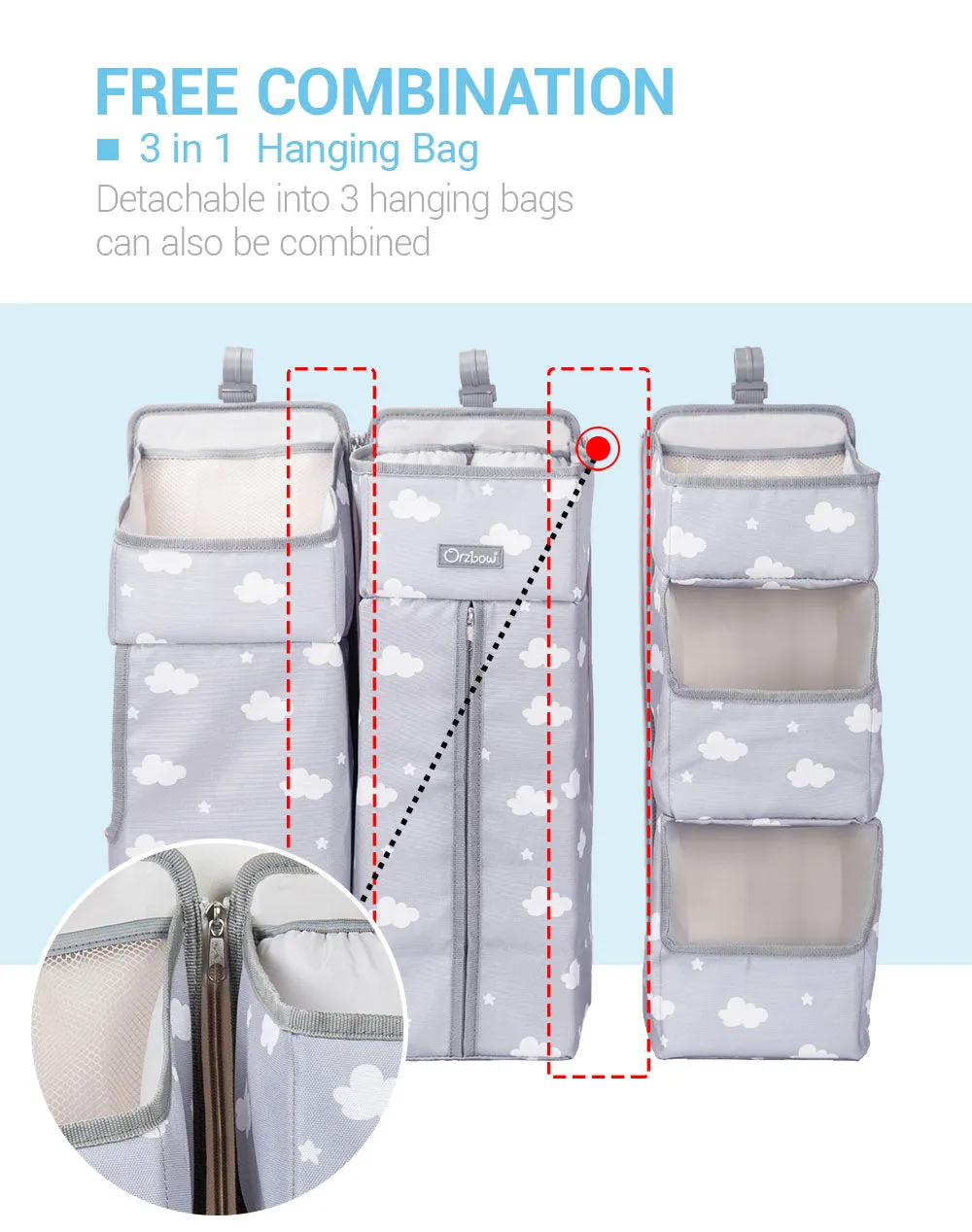 Baby Crib Organizer
