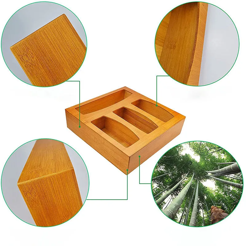 Bamboo Bag Organizer
