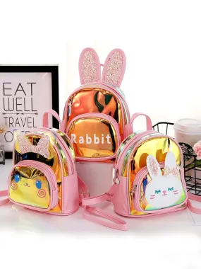 Bright Minds Bunny Ears Metallic Backpack