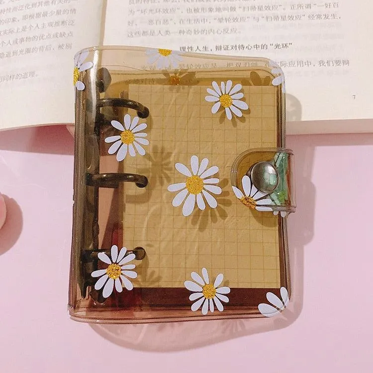 Charming Daisy Luxe Mini Organizer Journal - Exclusive Floral Edition