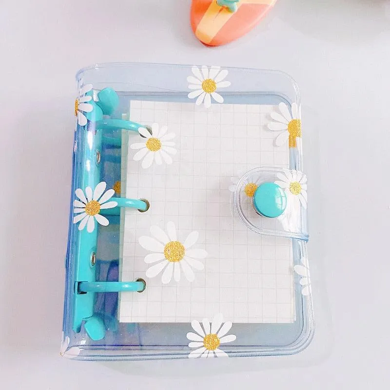 Charming Daisy Luxe Mini Organizer Journal - Exclusive Floral Edition