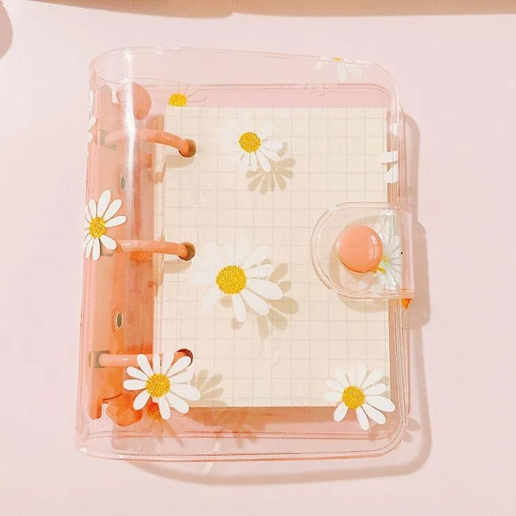 Charming Daisy Luxe Mini Organizer Journal - Exclusive Floral Edition