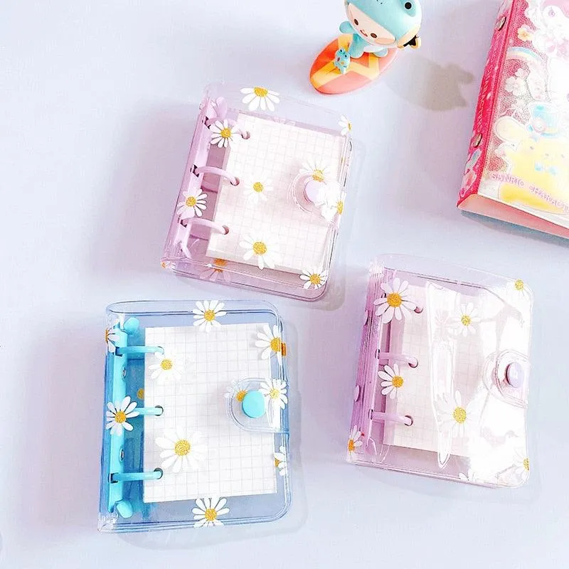Charming Daisy Luxe Mini Organizer Journal - Exclusive Floral Edition