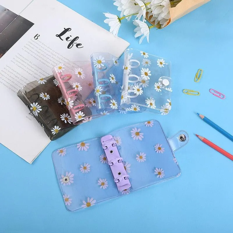 Charming Daisy Luxe Mini Organizer Journal - Exclusive Floral Edition