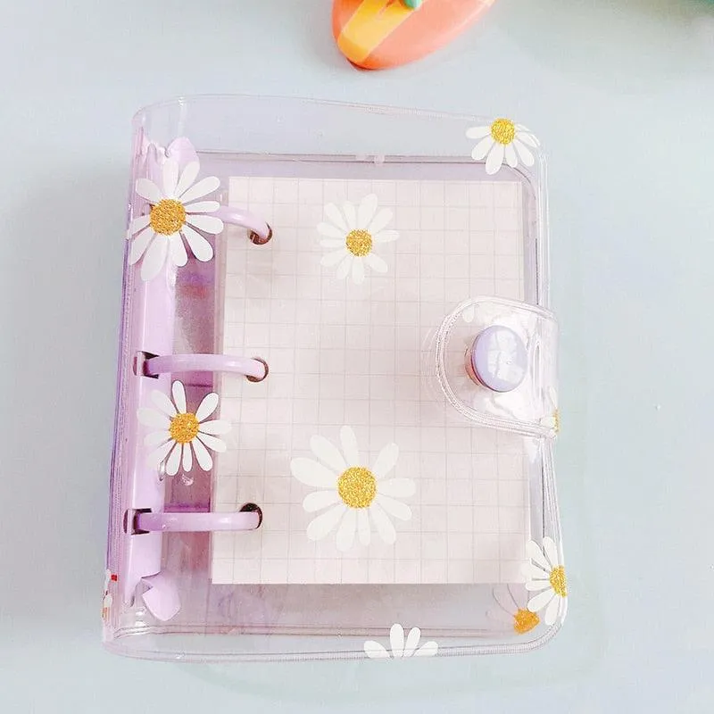 Charming Daisy Luxe Mini Organizer Journal - Exclusive Floral Edition