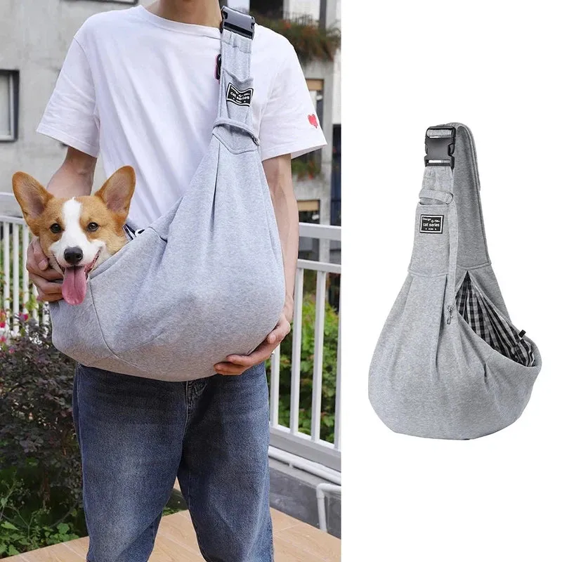 Comfortable Sling Carrier Bag for Small Dogs & Cats