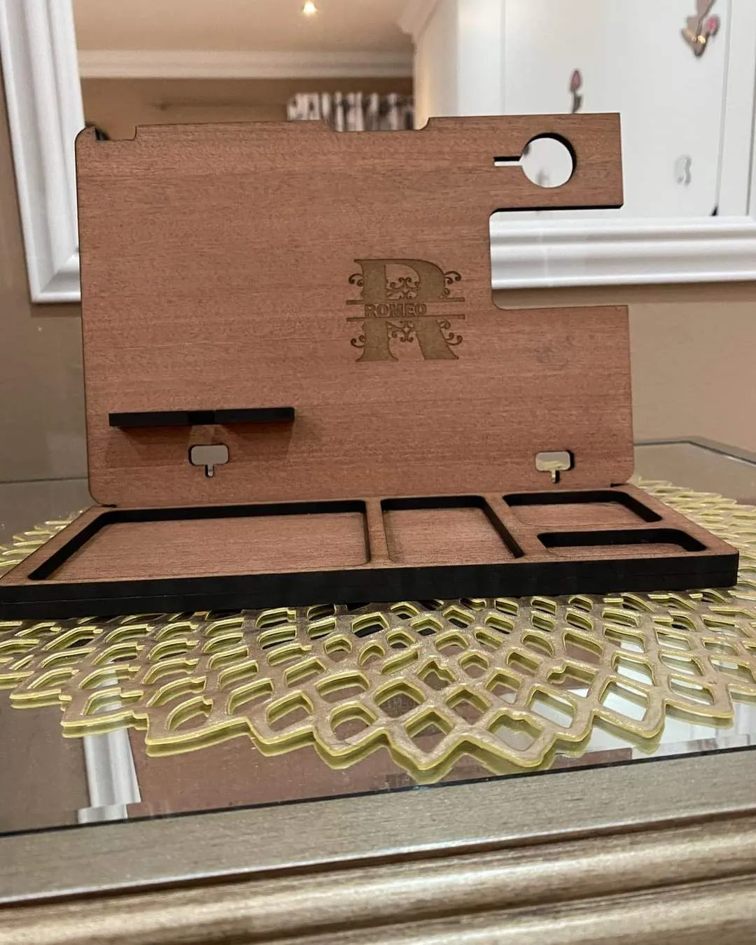 Customised Organiser & Docking station stand