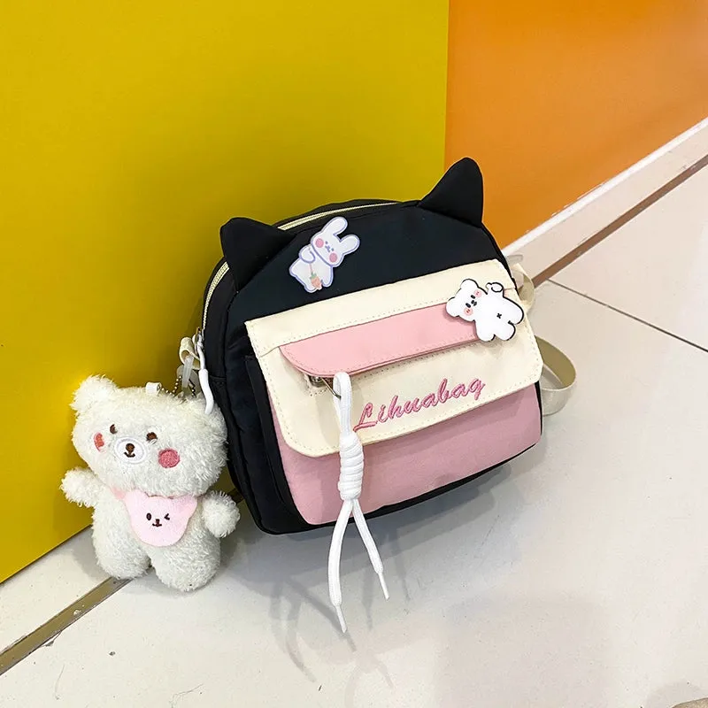 Cute Contrast Crossbody Bag