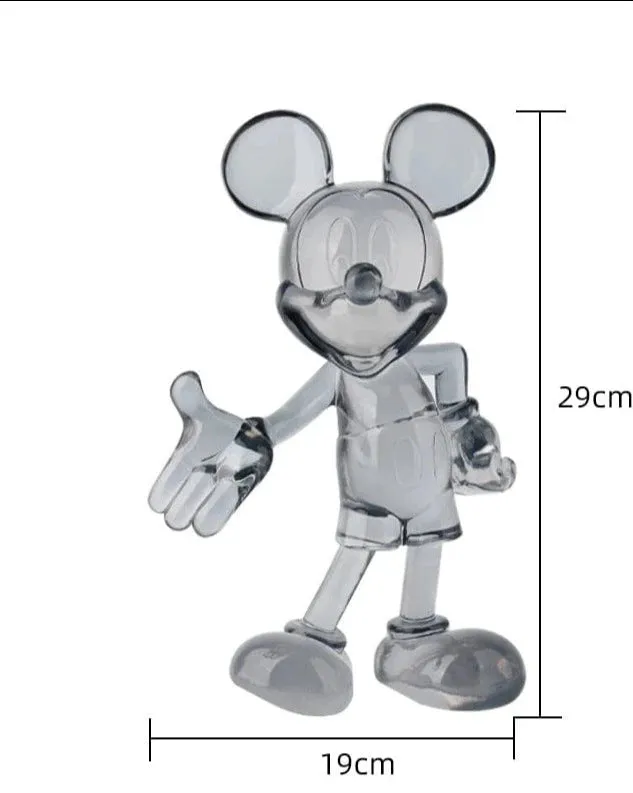 Cute Mickey Mouse Doll Statue | Modern Home Décor for Office, Desk, Cabinet, Coffee Table, Bedroom, and Children's Room