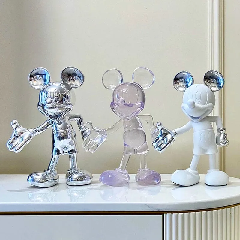 Cute Mickey Mouse Doll Statue | Modern Home Décor for Office, Desk, Cabinet, Coffee Table, Bedroom, and Children's Room