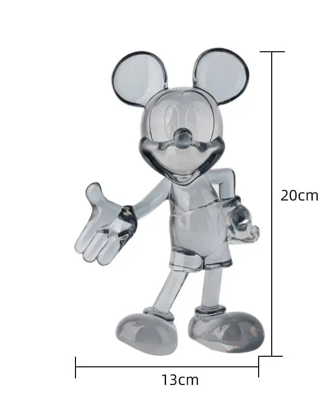 Cute Mickey Mouse Doll Statue | Modern Home Décor for Office, Desk, Cabinet, Coffee Table, Bedroom, and Children's Room