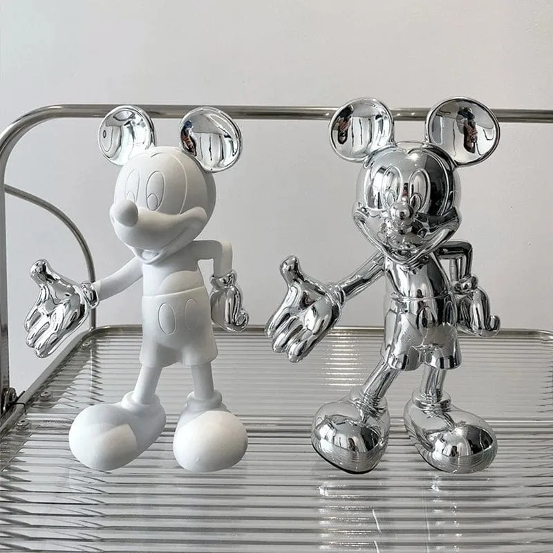 Cute Mickey Mouse Doll Statue | Modern Home Décor for Office, Desk, Cabinet, Coffee Table, Bedroom, and Children's Room