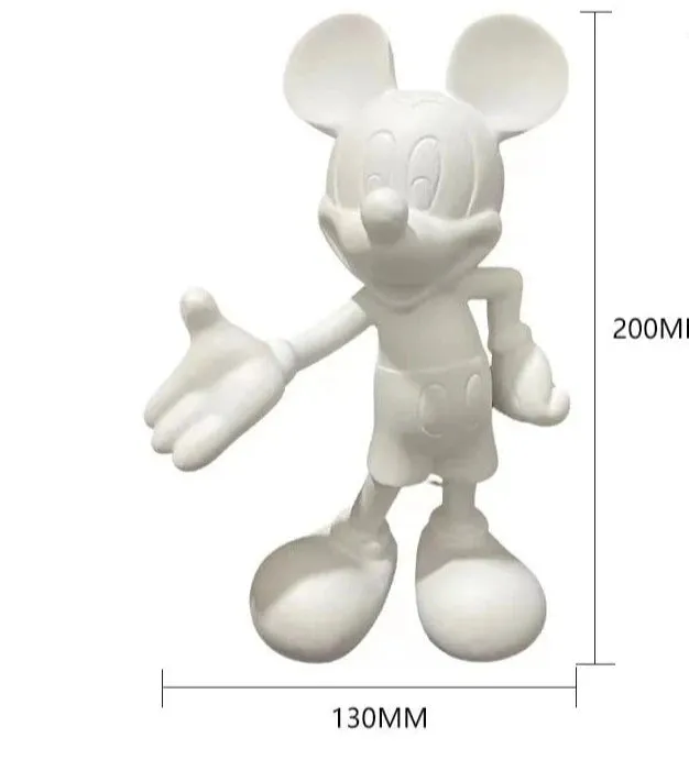 Cute Mickey Mouse Doll Statue | Modern Home Décor for Office, Desk, Cabinet, Coffee Table, Bedroom, and Children's Room