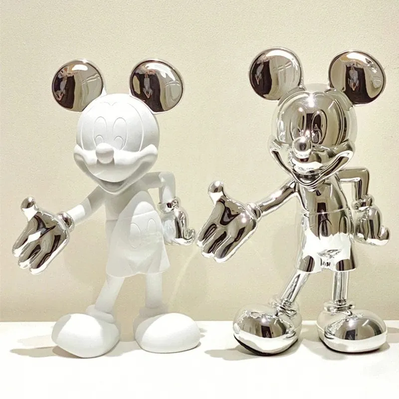 Cute Mickey Mouse Doll Statue | Modern Home Décor for Office, Desk, Cabinet, Coffee Table, Bedroom, and Children's Room