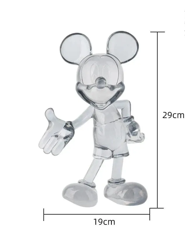 Cute Mickey Mouse Doll Statue | Modern Home Décor for Office, Desk, Cabinet, Coffee Table, Bedroom, and Children's Room