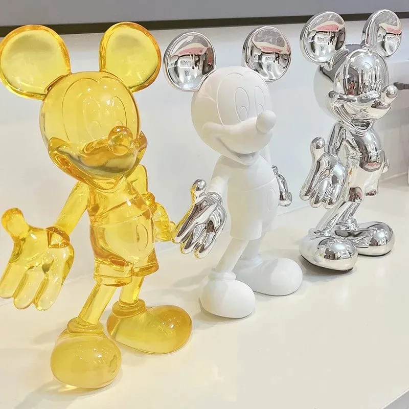 Cute Mickey Mouse Doll Statue | Modern Home Décor for Office, Desk, Cabinet, Coffee Table, Bedroom, and Children's Room