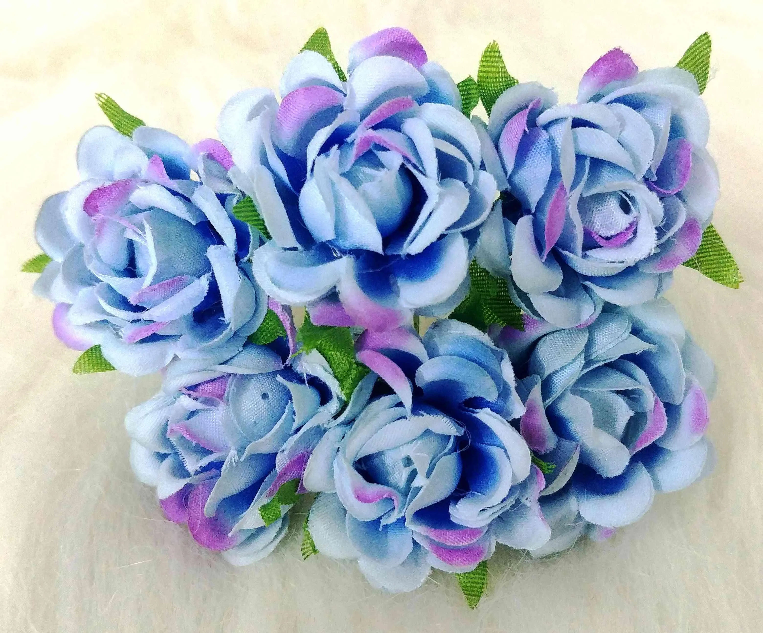 Decorative Artificial Fabric Flower for Craft Decor or Textile Trousseau Packing - Design 7