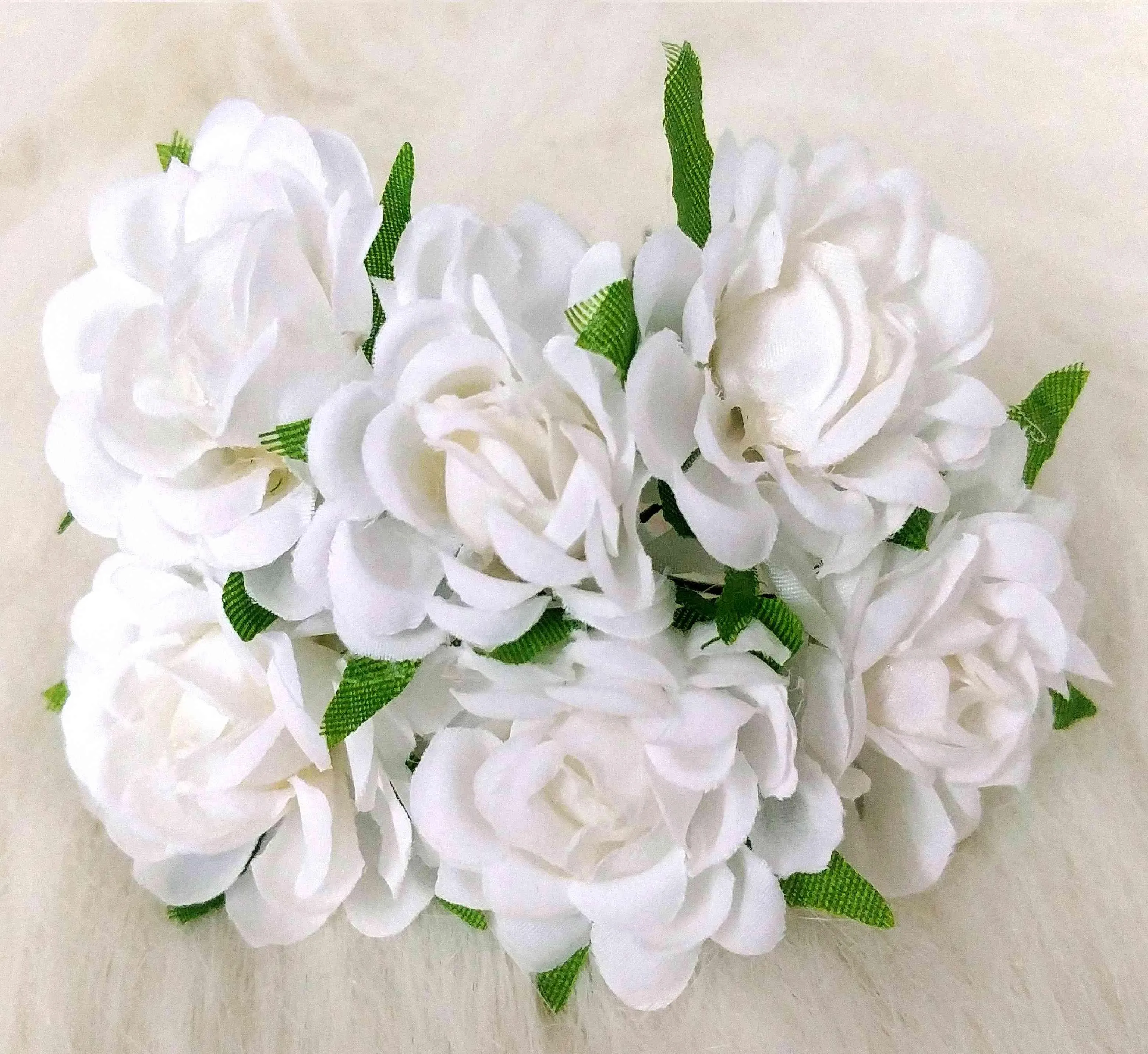 Decorative Artificial Fabric Flower for Craft Decor or Textile Trousseau Packing - Design 7