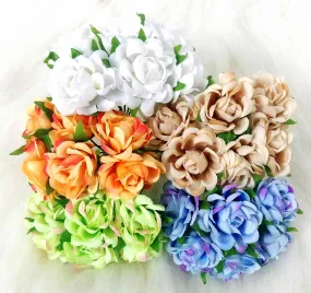 Decorative Artificial Fabric Flower for Craft Decor or Textile Trousseau Packing - Design 7