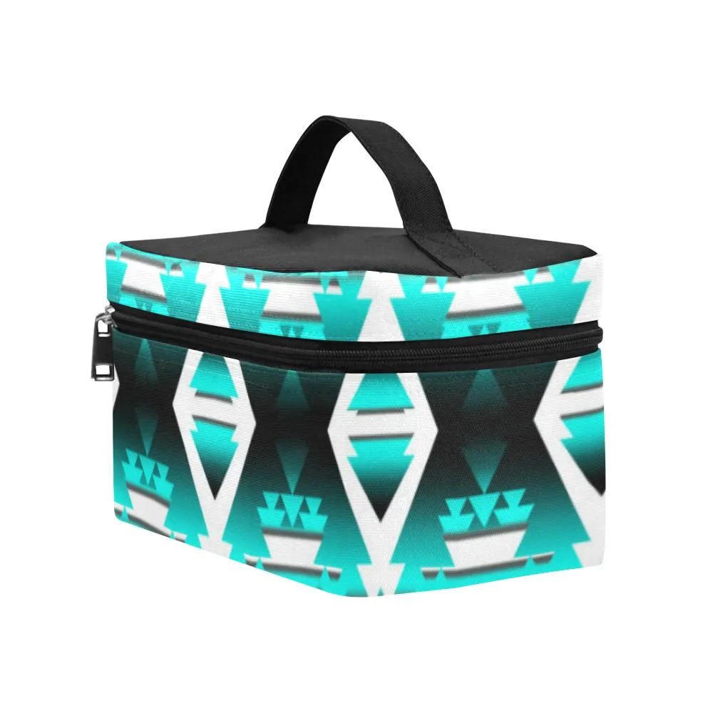 Deep Lake Winter Camp Cosmetic Bag/Large