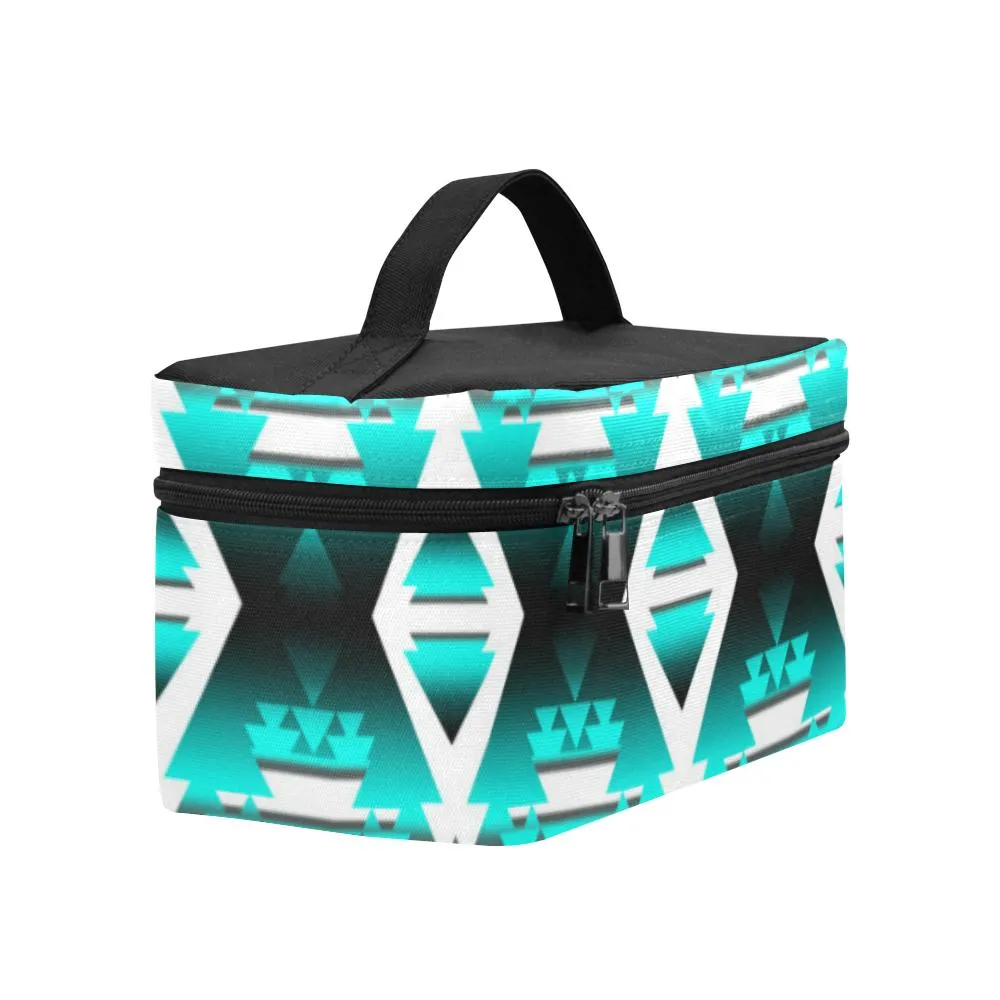 Deep Lake Winter Camp Cosmetic Bag/Large