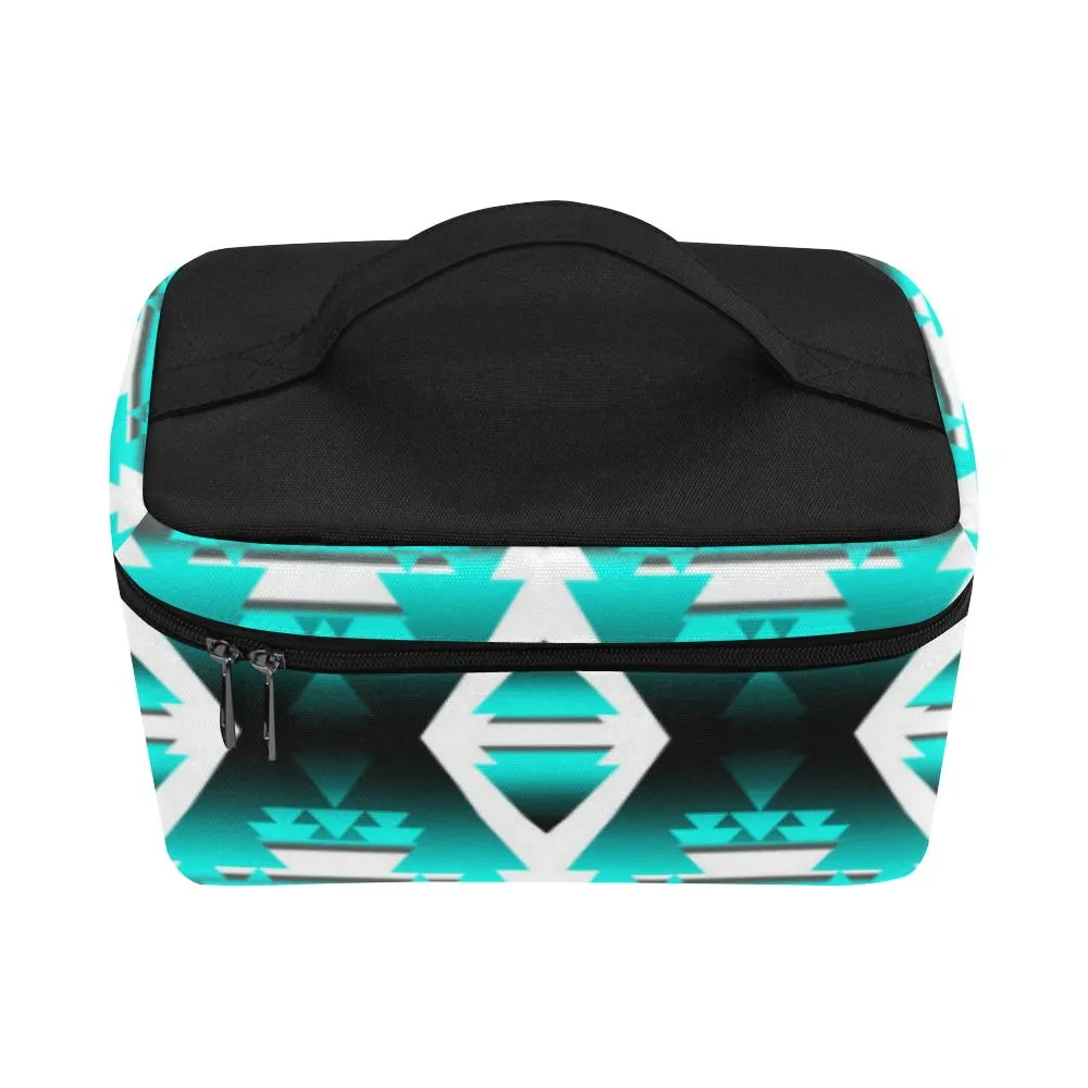 Deep Lake Winter Camp Cosmetic Bag/Large
