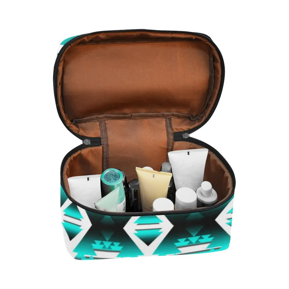 Deep Lake Winter Camp Cosmetic Bag/Large
