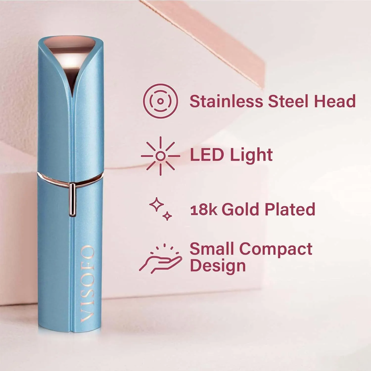 Electric Facial Hair Removal Razor for Women