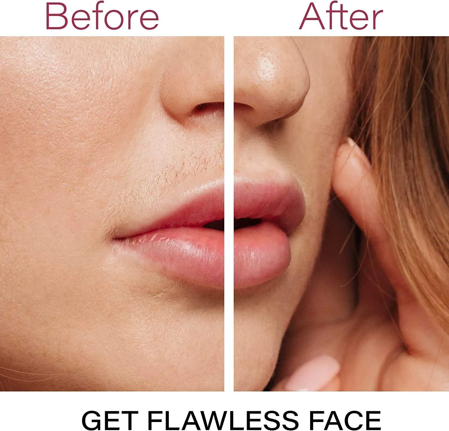 Electric Facial Hair Removal Razor for Women