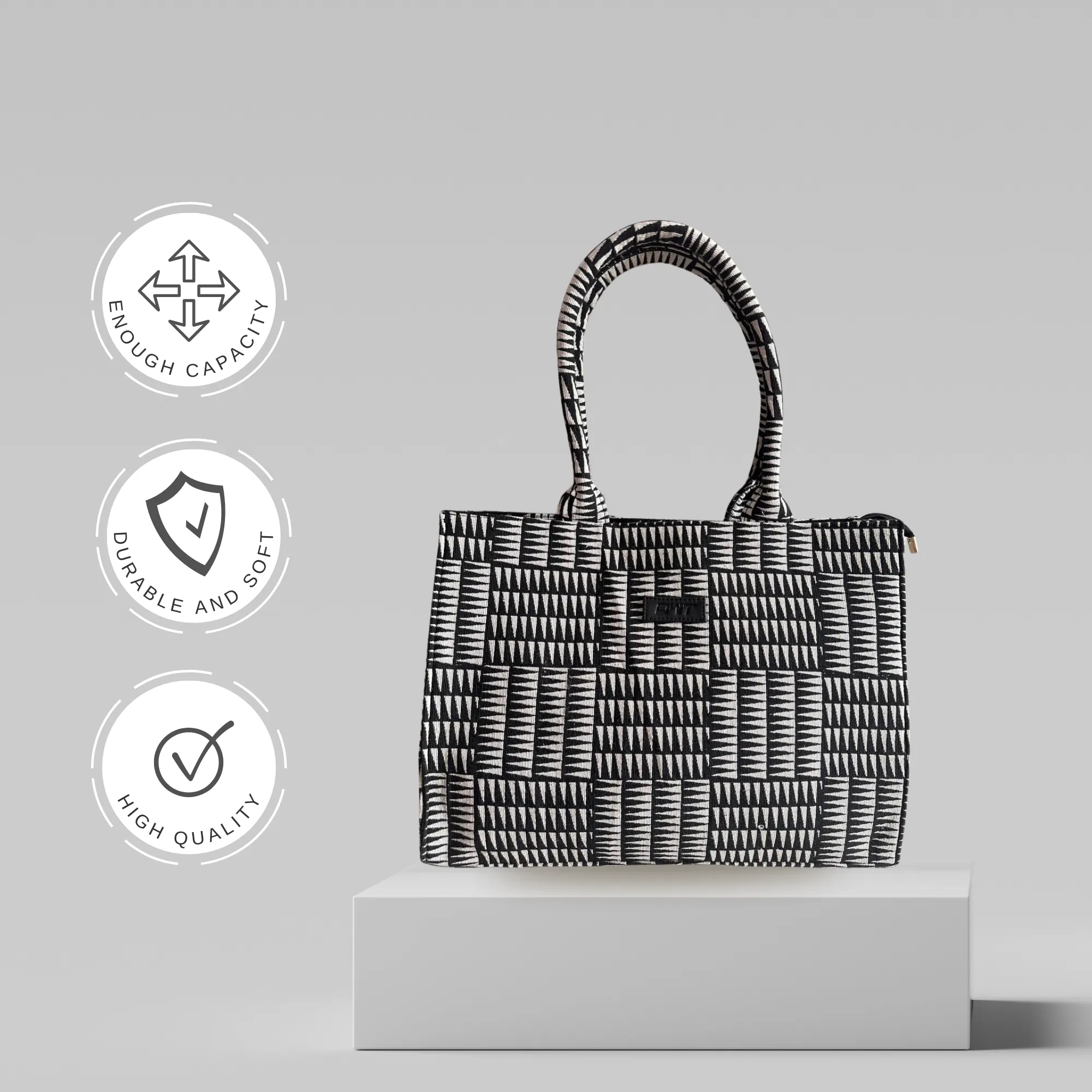 EMMY BOX TOTE BAGM - D4