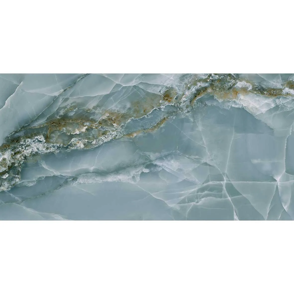 Emporio Green Onyx Large-Format Porcelain Tile 24x48