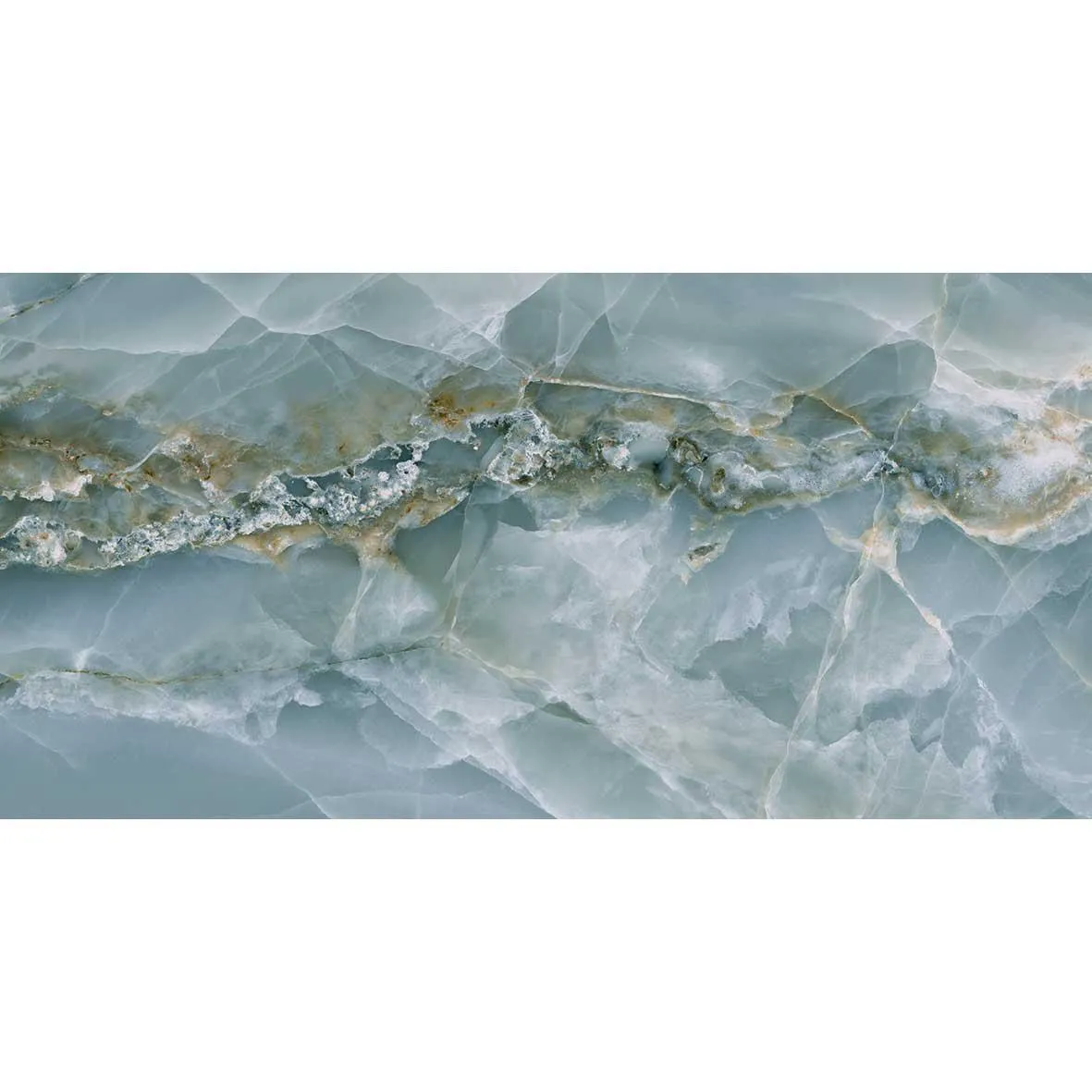 Emporio Green Onyx Large-Format Porcelain Tile 24x48