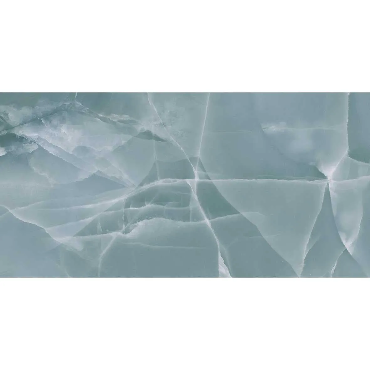 Emporio Green Onyx Large-Format Porcelain Tile 24x48