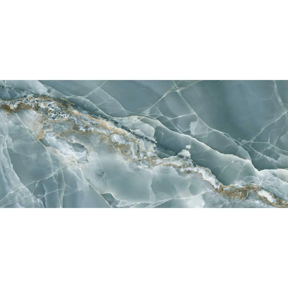 Emporio Green Onyx Large-Format Porcelain Tile 24x48