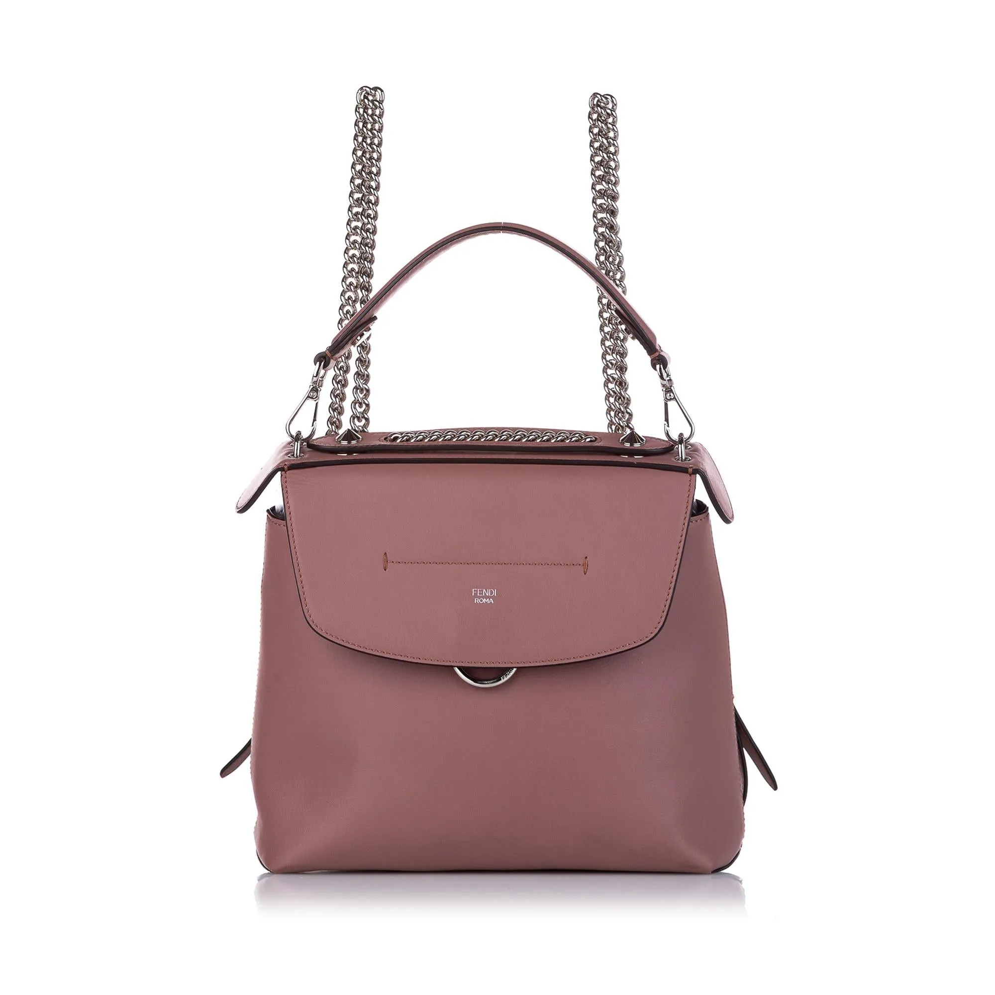 Fendi Back To School Leather Backpack (SHG-32525)
