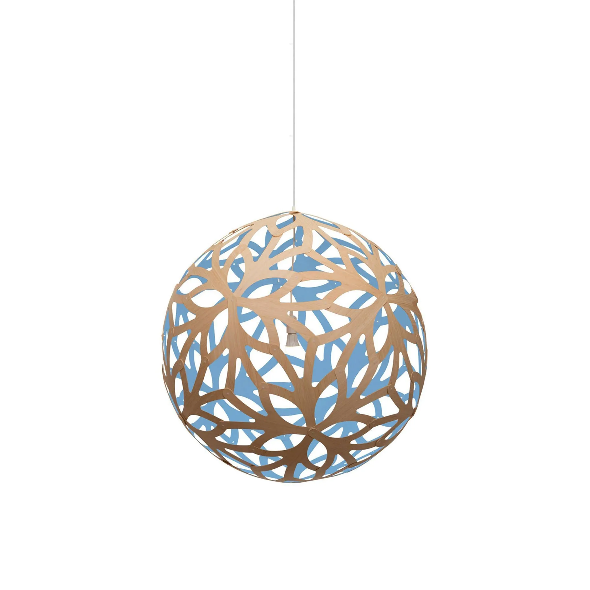 Floral Pendant Light: Medium